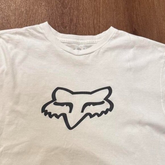 Fox Racing Women's White Crop-top - Picture 3 of 3